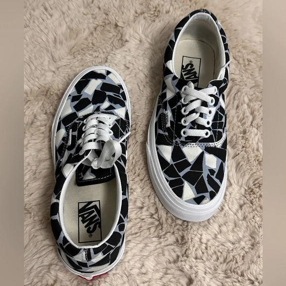 Vans Era Mosaic Checkerboard Multi/True White - Picture 4 of 11